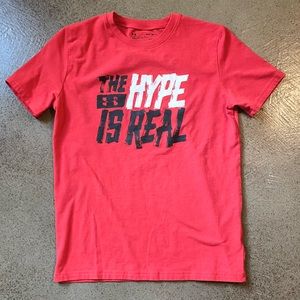 Under Armour Graphic Tee. Boys Loose Fit Large.